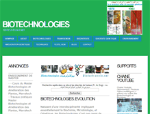 Tablet Screenshot of biotech-ecolo.net